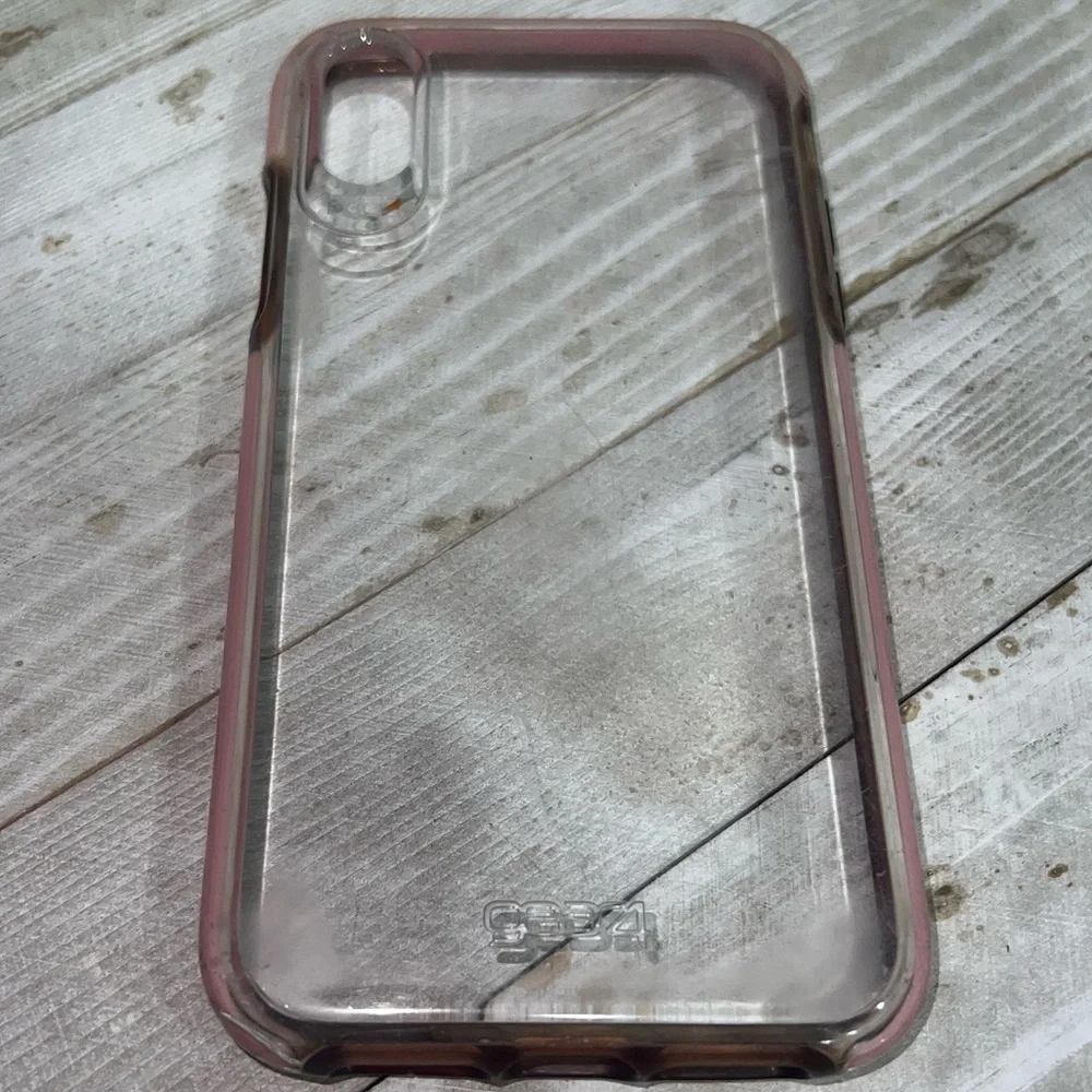 clear iphone XR case